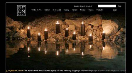 Virtual catalog for candles