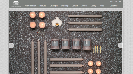 Villa Collection website