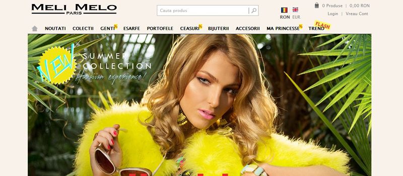 Fashion accessories online shop